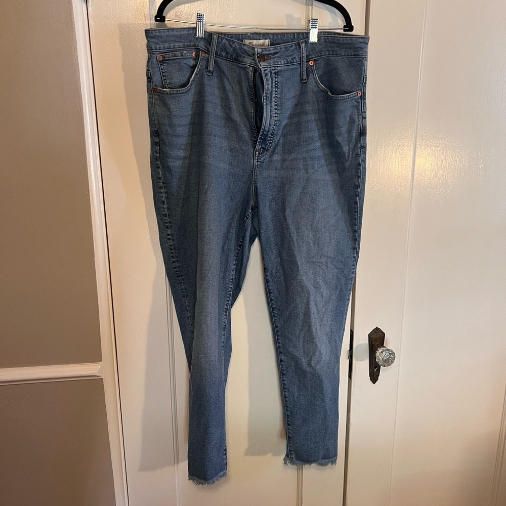 Madewell Blue perfect vintage jeans